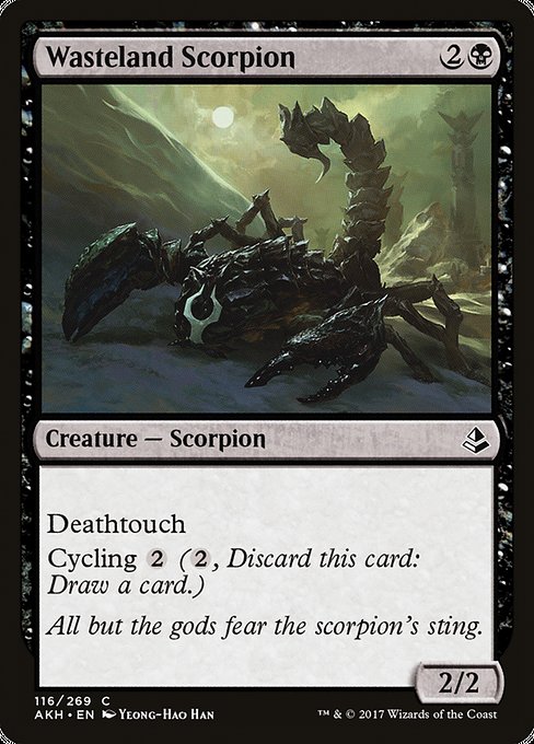 Wasteland Scorpion (116) [Amonkhet]