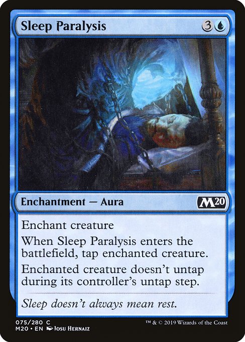 Sleep Paralysis (75) [Core Set 2020]