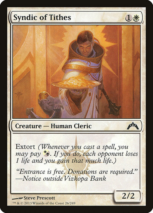 Syndic of Tithes (26) [Gatecrash]