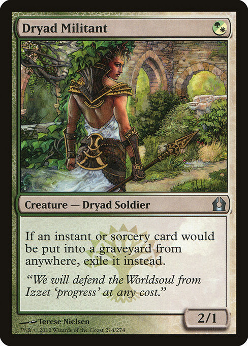 Dryad Militant (214) [Return to Ravnica]