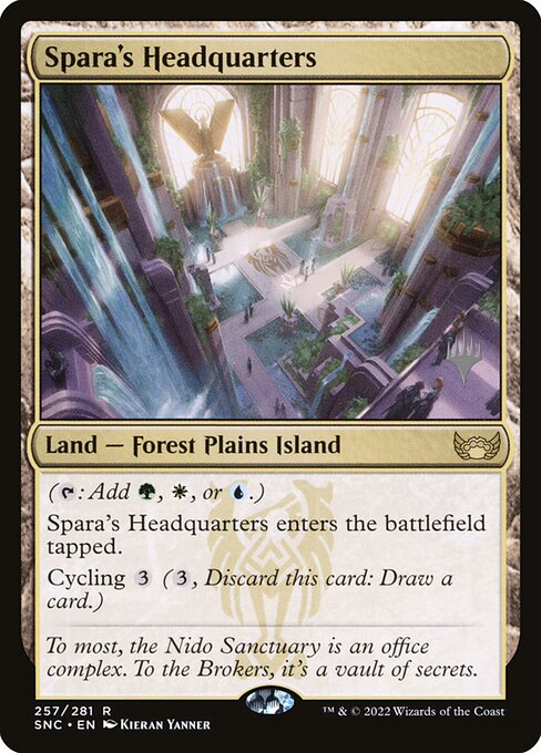 Spara's Headquarters (257p) [Streets of New Capenna Promos]