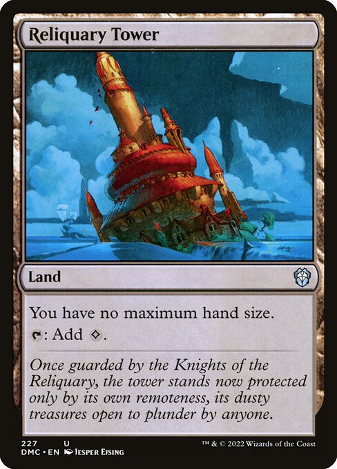 Reliquary Tower (227) [Dominaria United Commander]