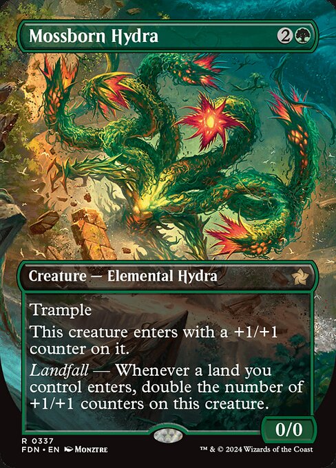 Mossborn Hydra (337) [Foundations]