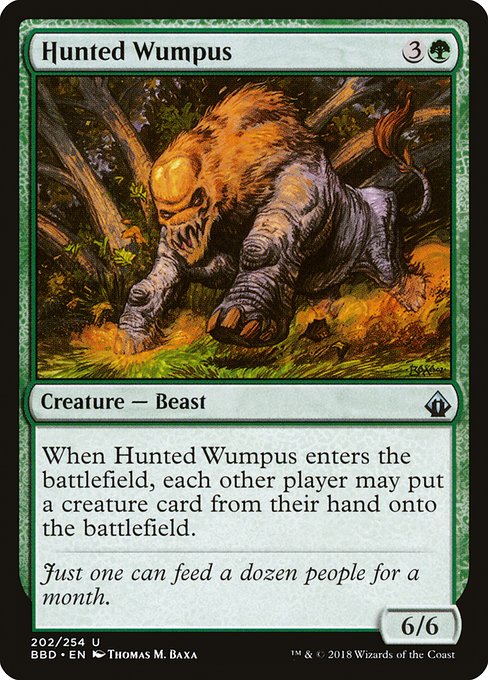 Hunted Wumpus (202) [Battlebond]