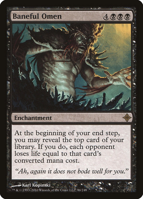 Baneful Omen (96) [Rise of the Eldrazi]