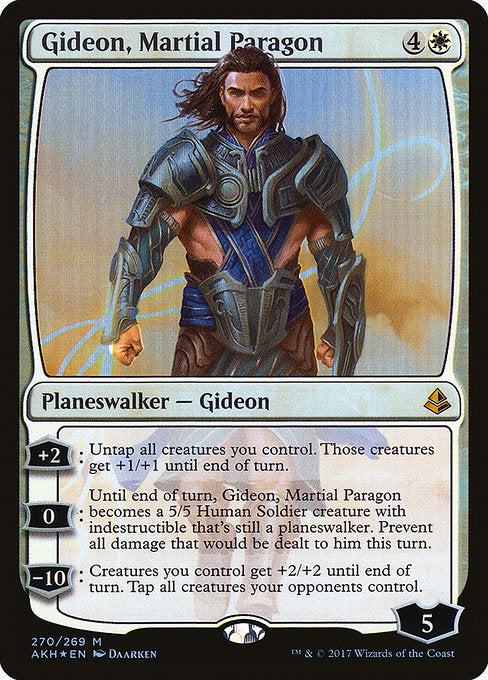 Gideon, Martial Paragon (270) [Amonkhet]
