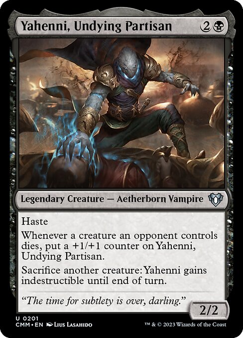 Yahenni, Undying Partisan (201) [Commander Masters]