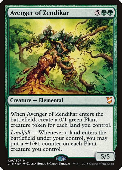 Avenger of Zendikar (129) [Commander 2018]