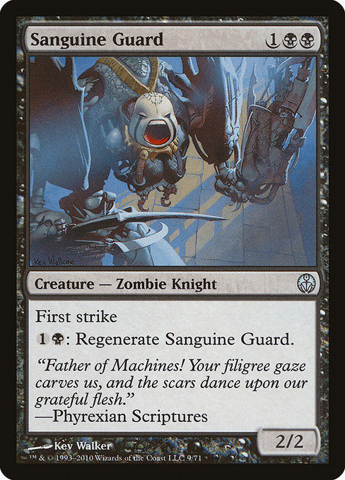 Sanguine Guard (9) [Duel Decks: Phyrexia vs. the Coalition]