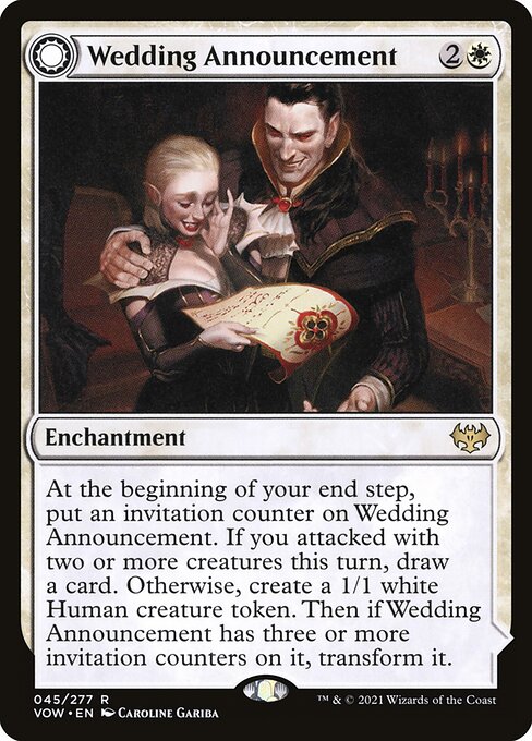 Wedding Announcement // Wedding Festivity (45) [Innistrad: Crimson Vow]