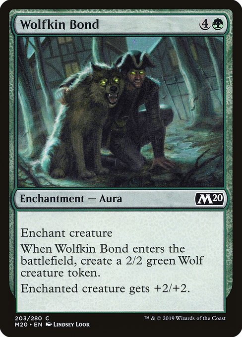 Wolfkin Bond (203) [Core Set 2020]