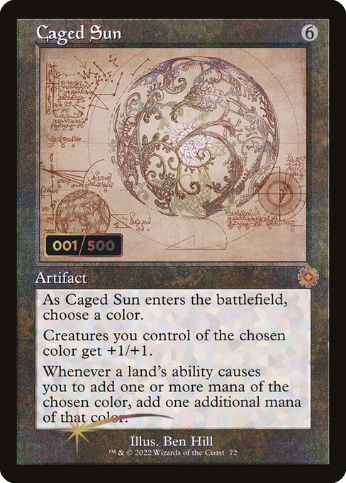 Caged Sun (72z) [The Brothers' War Retro Artifacts]