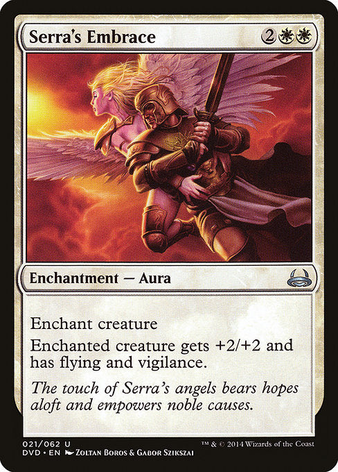 Serra's Embrace (21) [Duel Decks Anthology: Divine vs. Demonic]