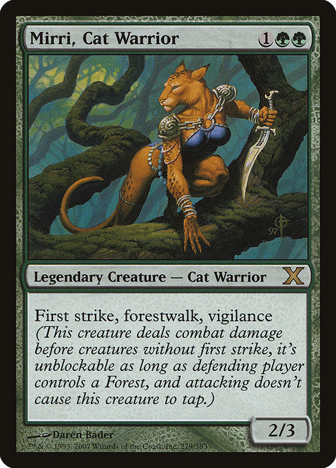 Mirri, Cat Warrior (279) [Tenth Edition]