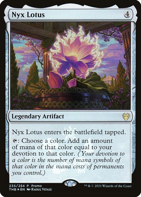 Nyx Lotus (235★) [Theros Beyond Death Promos]