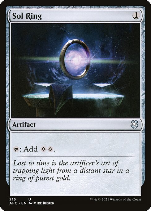 Sol Ring (215) [Forgotten Realms Commander]