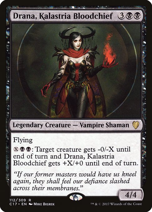 Drana, Kalastria Bloodchief (112) [Commander 2017]
