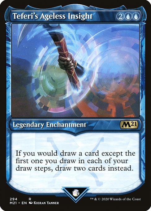 Teferi's Ageless Insight (294) [Core Set 2021] [Showcase]
