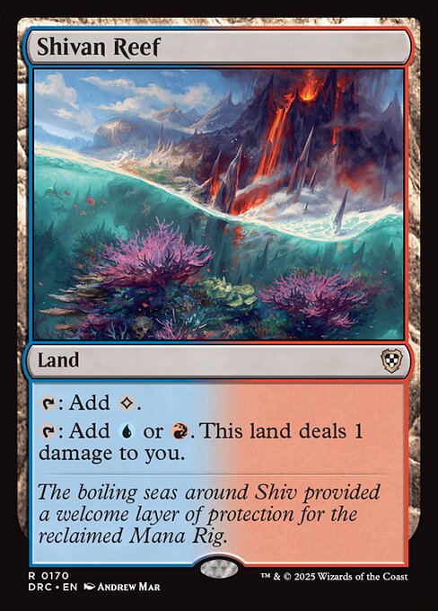 Shivan Reef (170) [Aetherdrift Commander]