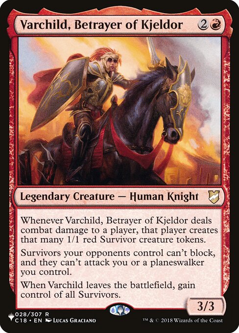 Varchild, Betrayer of Kjeldor (C18-28) [The List]