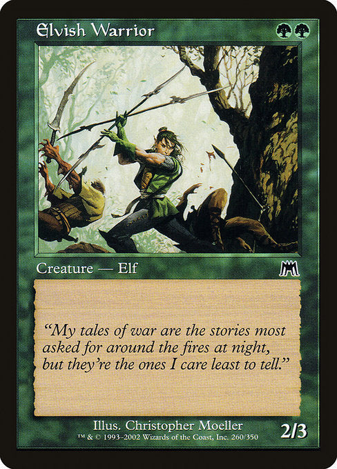 Elvish Warrior (260) [Onslaught]