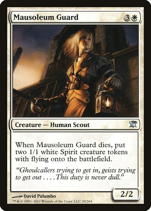 Mausoleum Guard (20) [Innistrad]