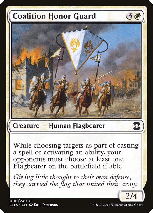 Coalition Honor Guard (6) [Eternal Masters]
