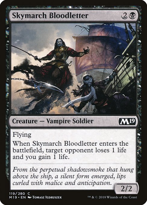 Skymarch Bloodletter (119) [Core Set 2019]