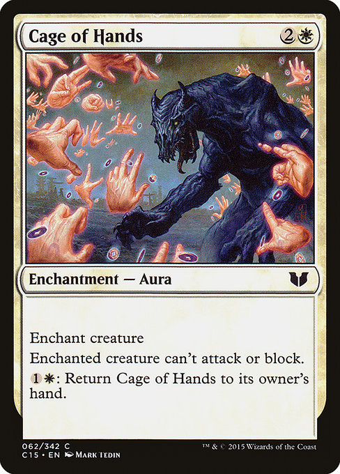 Cage of Hands (62) [Commander 2015]
