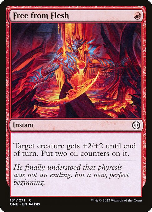 Free from Flesh (131) [Phyrexia: All Will Be One]