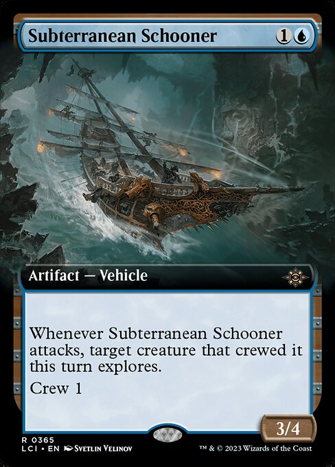 Subterranean Schooner (365) [The Lost Caverns of Ixalan] [Extended Art]