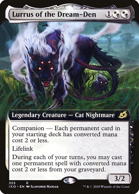 Lurrus of the Dream-Den (355) [Ikoria: Lair of Behemoths] [Extended Art]