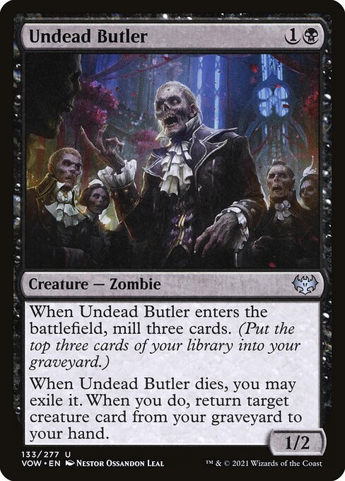 Undead Butler (133) [Innistrad: Crimson Vow]