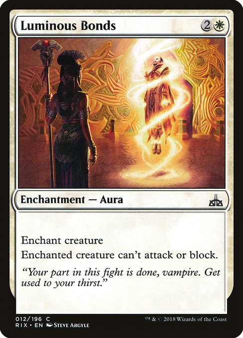 Luminous Bonds (12) [Rivals of Ixalan]