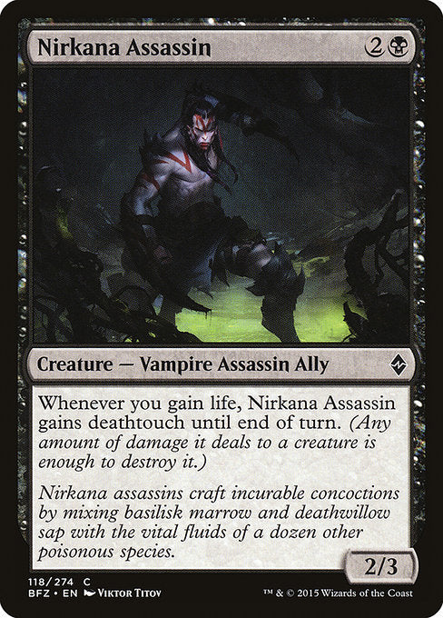 Nirkana Assassin (118) [Battle for Zendikar]