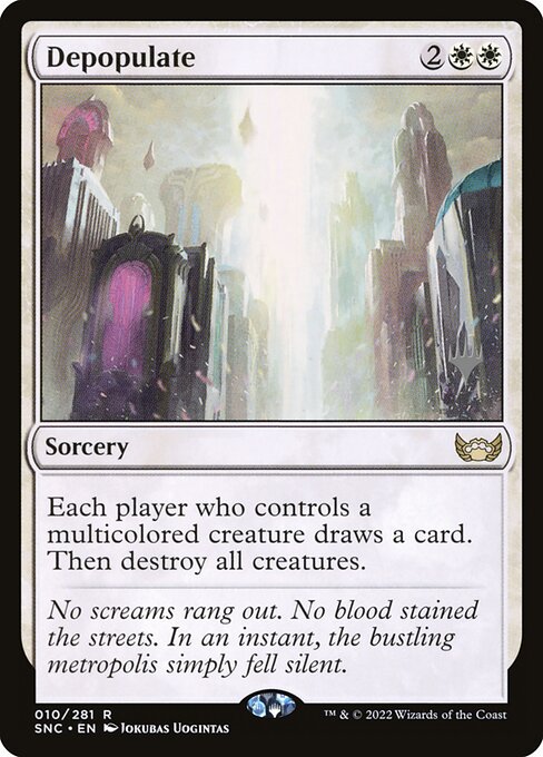 Depopulate (10p) [Streets of New Capenna Promos]