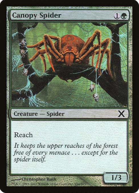 Canopy Spider (254★) [Tenth Edition]