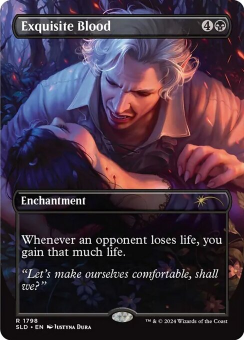 Exquisite Blood (1798) [Secret Lair Drop]