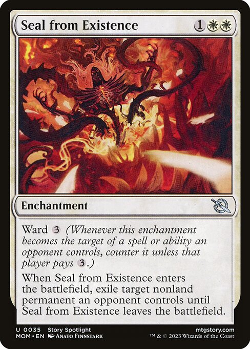 Seal from Existence (35) [March of the Machine]