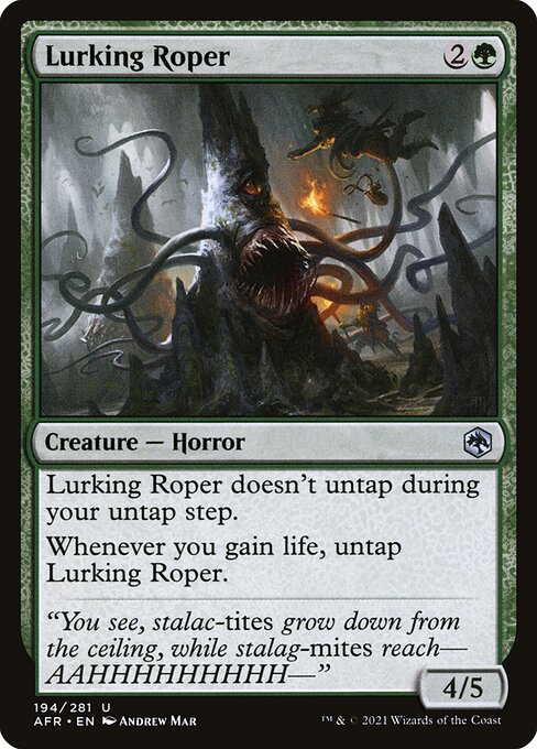 Lurking Roper (194) [Adventures in the Forgotten Realms]