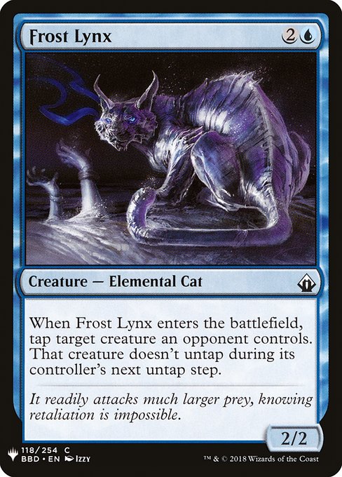 Frost Lynx (BBD-118) [The List]