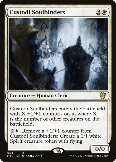 Custodi Soulbinders (83) [Midnight Hunt Commander]