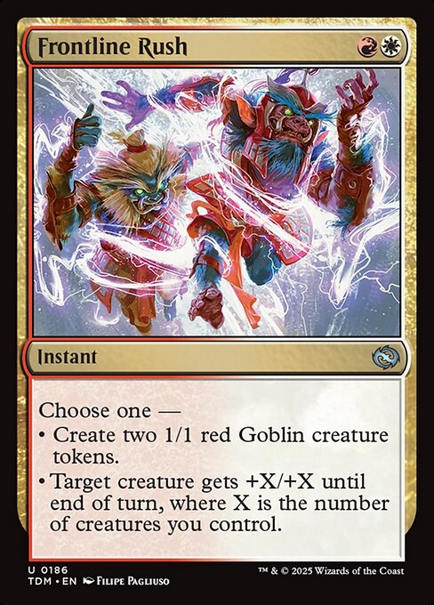 Frontline Rush (186) [Tarkir: Dragonstorm]