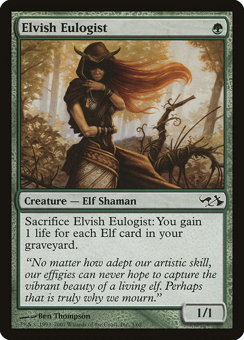 Elvish Eulogist (3) [Duel Decks: Elves vs. Goblins]