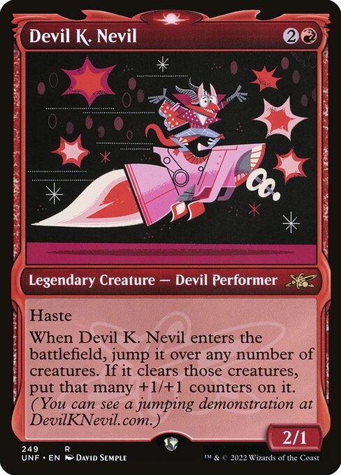 Devil K. Nevil (249) [Unfinity] [Showcase]