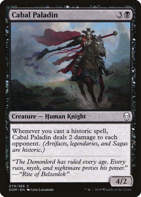Cabal Paladin (79) [Dominaria]