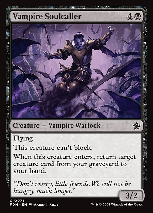 Vampire Soulcaller (75) [Foundations]