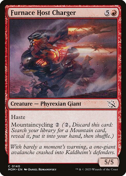 Furnace Host Charger (140) [March of the Machine]