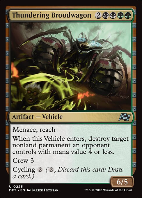 Thundering Broodwagon (225) [Aetherdrift]