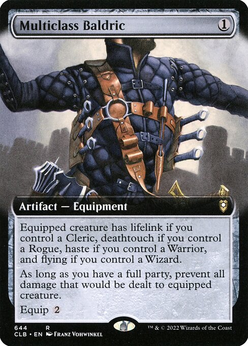 Multiclass Baldric (644) [Commander Legends: Battle for Baldur's Gate] [Extended Art]